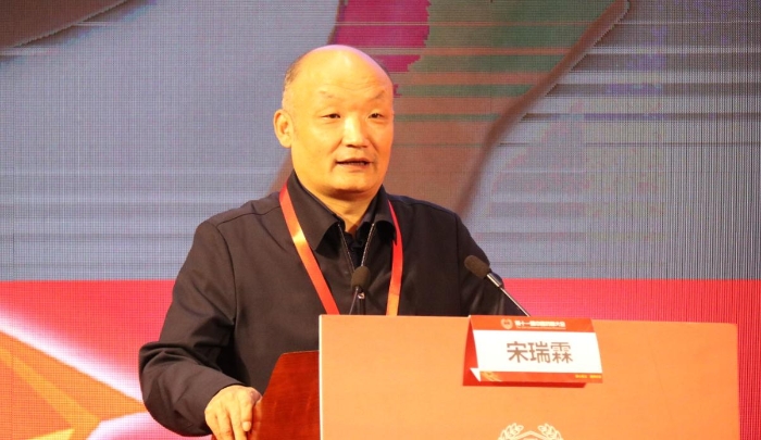 中國醫藥創新促進會執行會長宋瑞霖進行主題演講