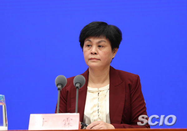 國家市場監督管理總局副局長甘霖（劉健 攝）