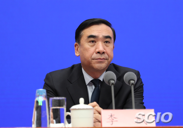 國家衛生健康委員會副主任李斌（劉健 攝）