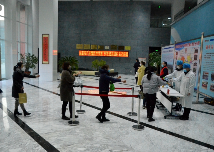 齊都藥業嚴格做好消殺工作，規范組織生產。