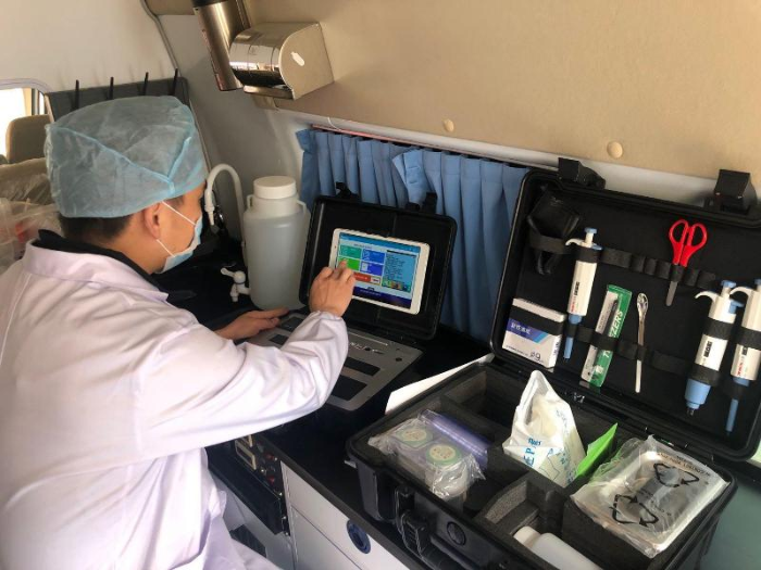 蘭州市城關區(qū)：檢測車“上門”抽檢 全力保障食品安全