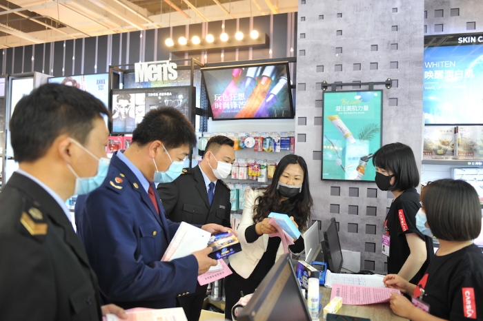 化妝品宣傳進企業