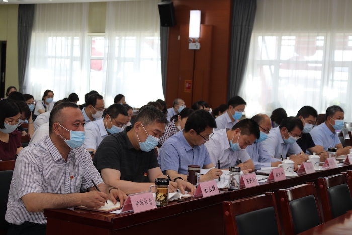 傳達學習2020年全國“兩會”精神