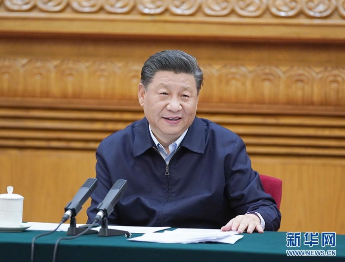 6月2日，中共中央總書記、國家主席、中央軍委主席習近平在北京主持召開專家學者座談會并發(fā)表重要講話。 新華社記者 李學仁 攝