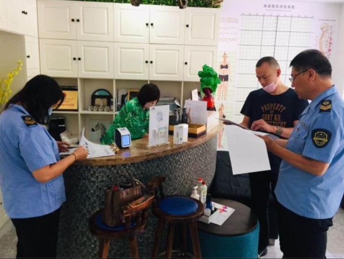 新城區市場監管局供圖