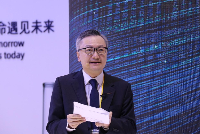 艾伯維中國總經理歐思朗致辭。