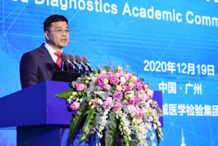 金域醫學董事長兼首席執行官梁耀銘