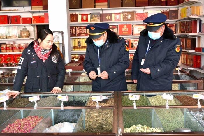 圖為檢查現場。