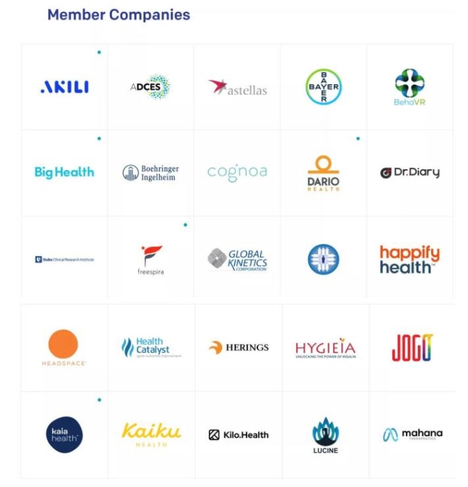 截至2021年5月14日DTA官網顯示認證會員（以上未顯示全部）