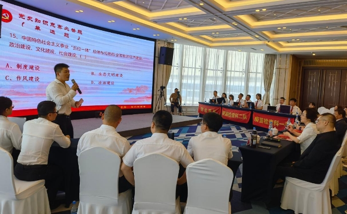 圖為競賽活動現場