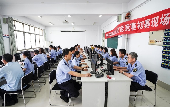 圖為初賽現場。