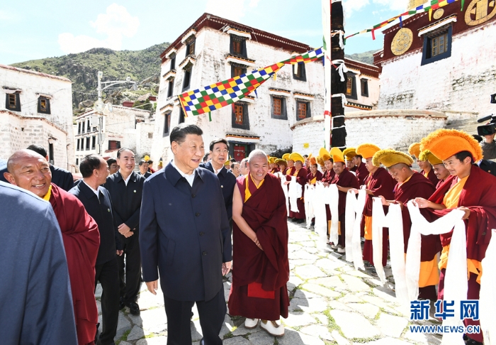 習近平在西藏考察