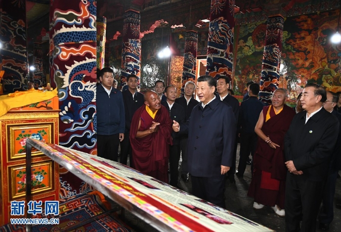 習近平在西藏考察