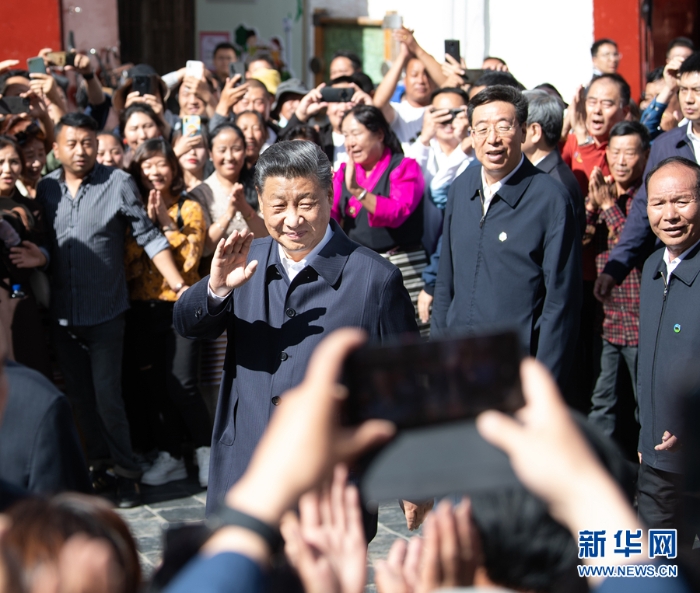 習近平在西藏考察