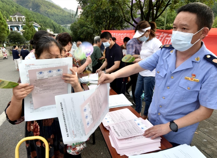 圖為宣傳活動現(xiàn)場。