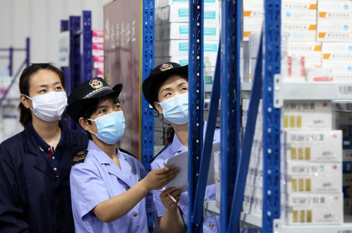 圖為檢查現(xiàn)場(chǎng)。