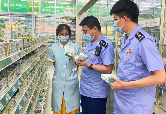 圖為檢查現場。