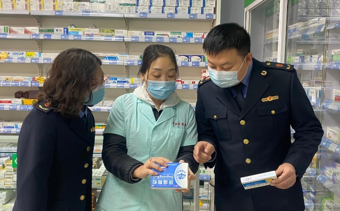 圖為檢查現場。