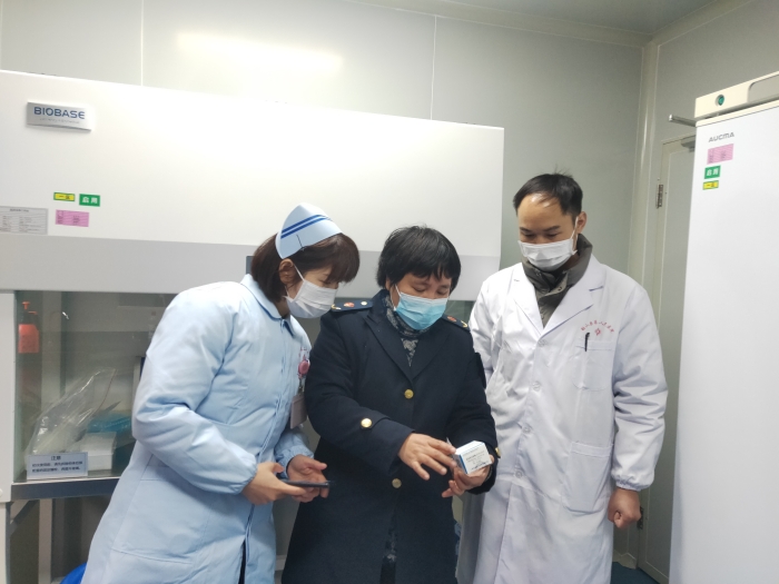 圖為檢查現(xiàn)場。