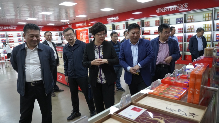 圖為吉林省藥監局開展“兩確保一率先”大調研大謀劃活動。（葉陽歡攝）