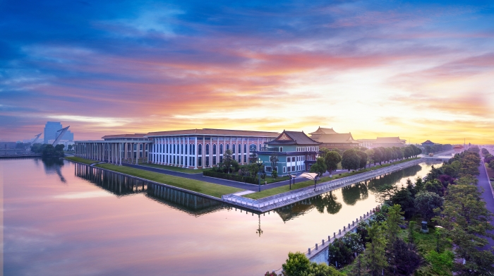 揚子江藥業始終堅持綠色、可持續發展理念，圖為集團廠區一角。